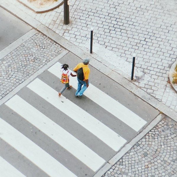 What measures has the UK taken to improve pedestrian safety in urban areas in 2023?